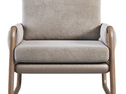 Bora Armchair 3D Model