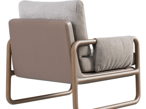 Bora Armchair 3D Model