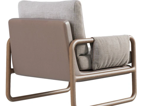 Bora Armchair 3D Model