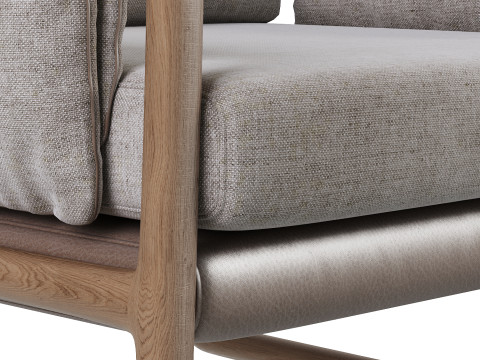 Bora Armchair 3D Model