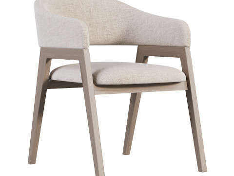 Chelsi Chair Table 3D Model