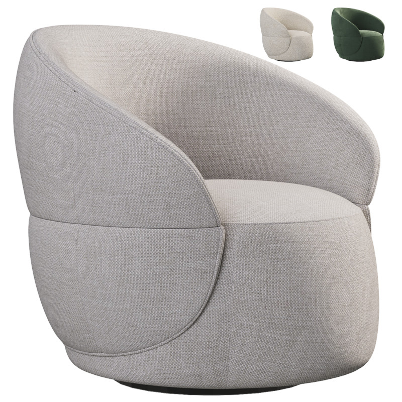 Clip Armchair by Voyager Modello 3D .c4d .max .obj .3ds .fbx .stl .blend