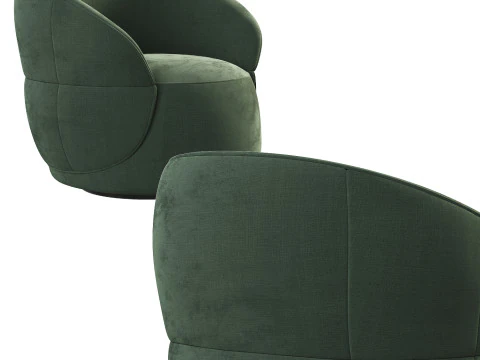 Clip Armchair by Voyager 3D Model
