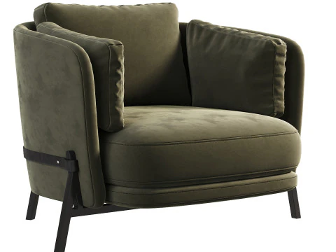 Cradle Armchair 3D Model