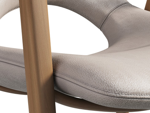 Demi Dining Chair Modelo 3D
