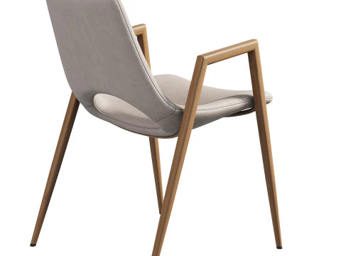 Demi Dining Chair 3D Model