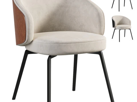 Обідній стілець Камерота 3D Модель