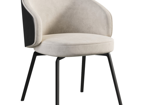 Dining Chair Camerota 3D Model