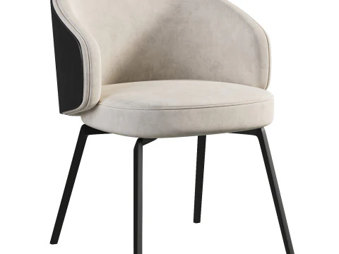 Dining Chair Camerota 3D Model