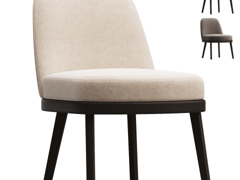 Dining Chair Costa 3D Модель