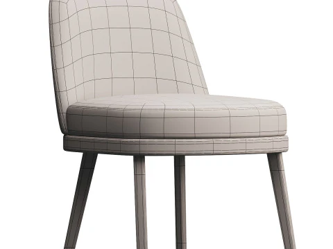 Dining Chair Costa 3D Model