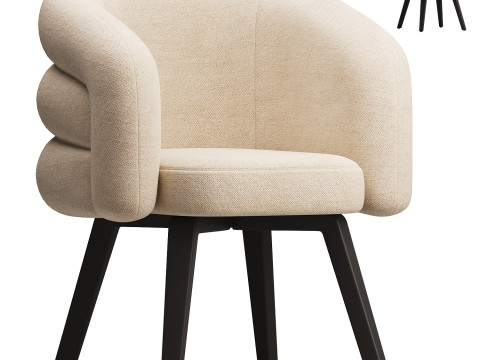 Dining Chair Novelle 3D Модель