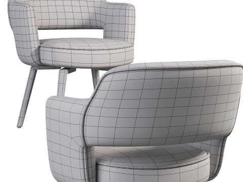 Dining chair Park 3D 모델