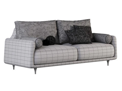 Elliot-Sofa 3D Modell