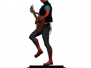 Spider Punk Model Cetak 3D
