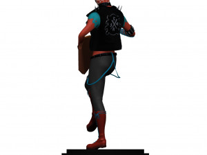 Spider Punk Model Cetak 3D
