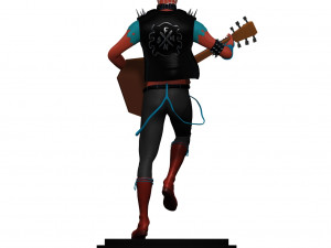 Spider Punk Model Cetak 3D
