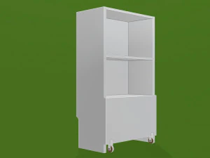 İkea kitaplık &ccedil;ekmeceli 3D Model