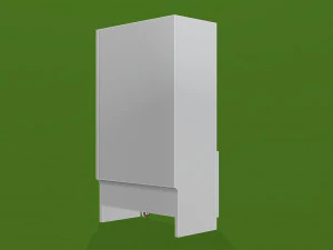 Ikea bookcase with drawer 3D Model