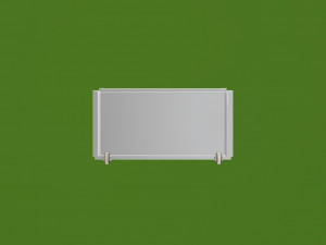 Ikea bookcase with drawer Model 3D