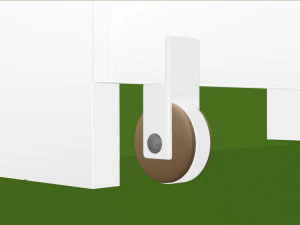 Ikea bookcase with drawer 3D Model