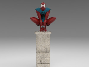 Scarlet Spider 3D 프린트 모델