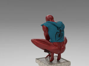 Scarlet Spider 3D Print Model