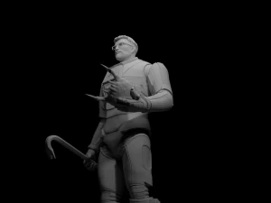 Gordon Freeman Half Life STL 3D Print Model
