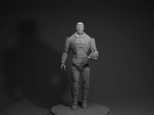 Gordon Freeman Half Life STL 3D Print Model