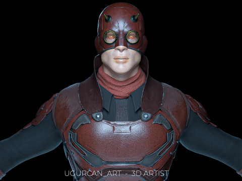 Steam Punk Dardevil Model 3D