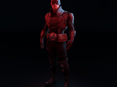 Steam Punk Dardevil Model 3D