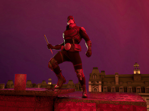 Steam Punk Dardevil 3Dモデル