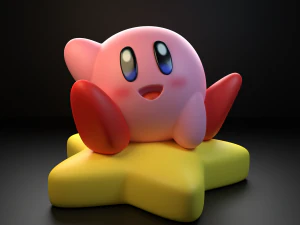 Kirby 3D Print Model