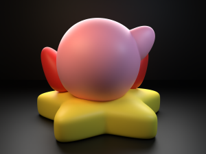 Kirby 3D Принт Модель