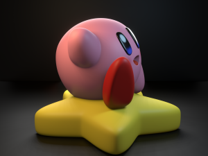 Kirby 3D Принт Модель