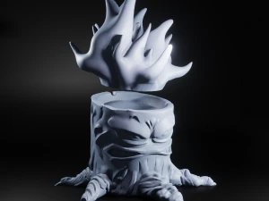 Torchwood Plants VS Zombies 3D Print Model