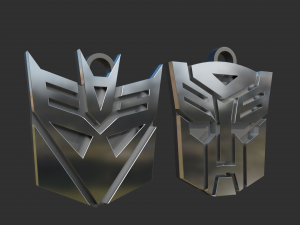 Transformers Keychains 3D-Druckmodell