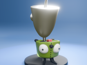 GIR - Invader Zim 3D Print Model