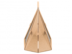 Empaque biodegradable reutilizable para materas de plantas Modelo 3D