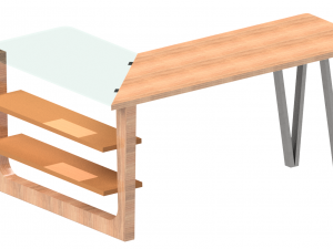 Mueble escritorio Home office 3D Model