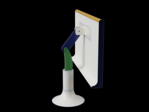 Monitor comunicador portatil 3D Model