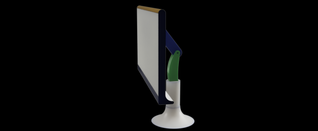 Monitor comunicador portatil 3D Model .c4d .max .obj .3ds .fbx .stl .blend