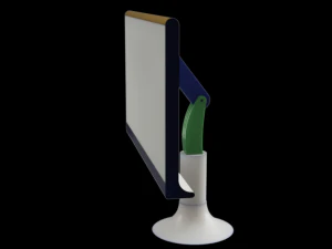 Tragbarer Kommunikationsmonitor 3D Modell