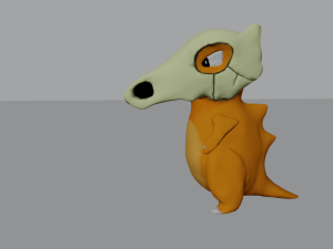 Cubone 3D प्रिंट मॉडल