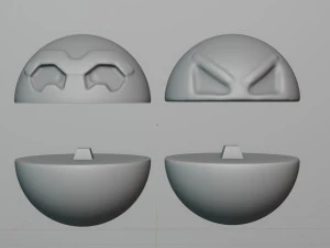 Voltore Modello di stampa 3D