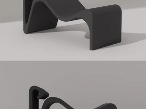 Fotel wypoczynkowy Model 3D