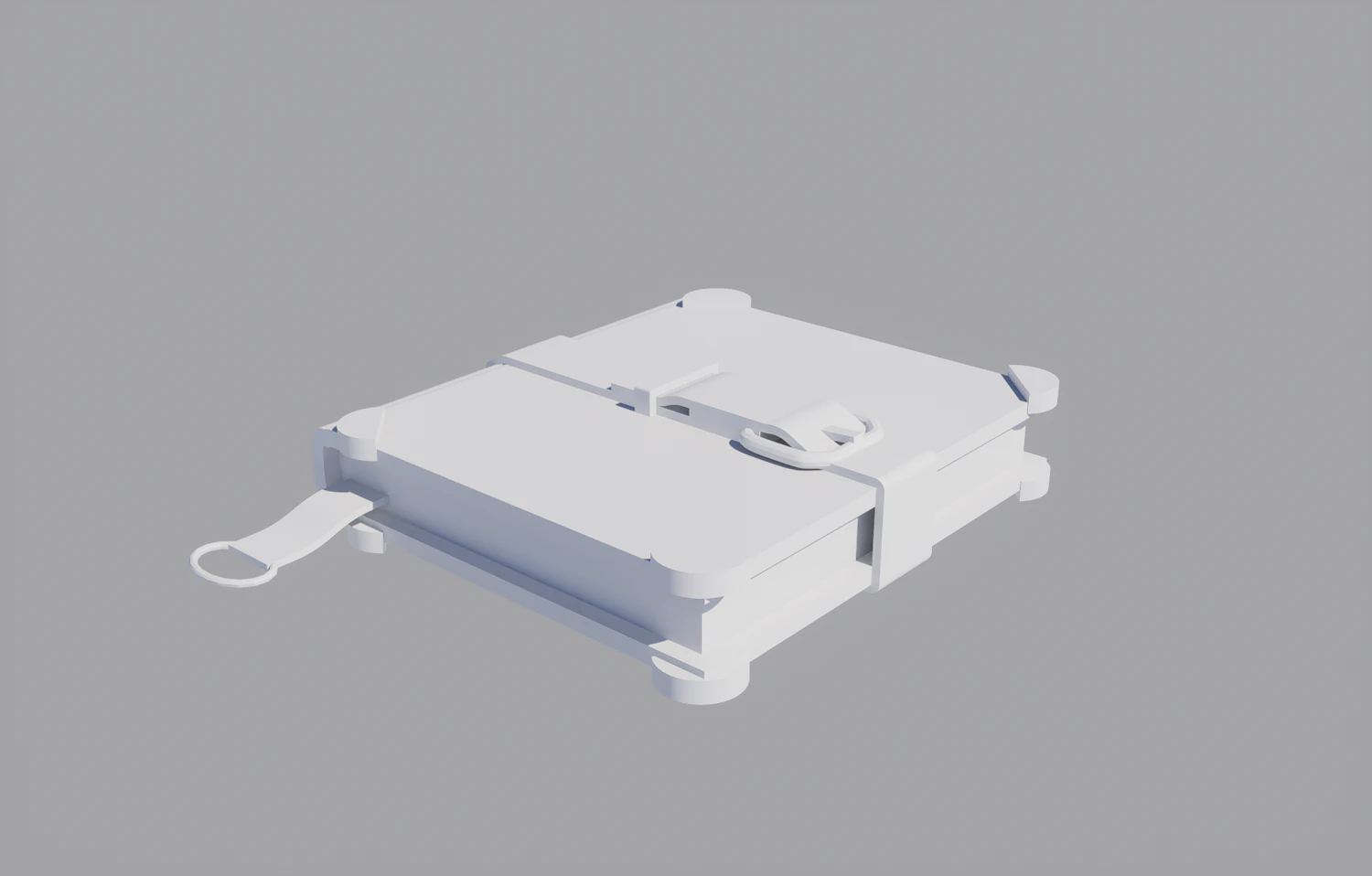 Raw book 3D Model .c4d .max .obj .3ds .fbx .stl .blend