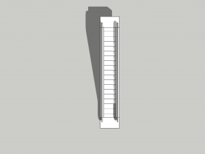 Escalator stairs 3D 모델