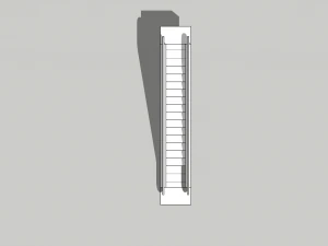 Escalator stairs 3D Model