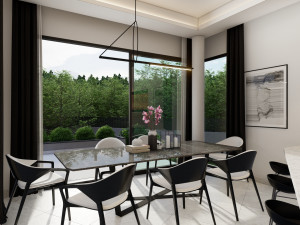 Modern chandelier pendant 3D मॉडल